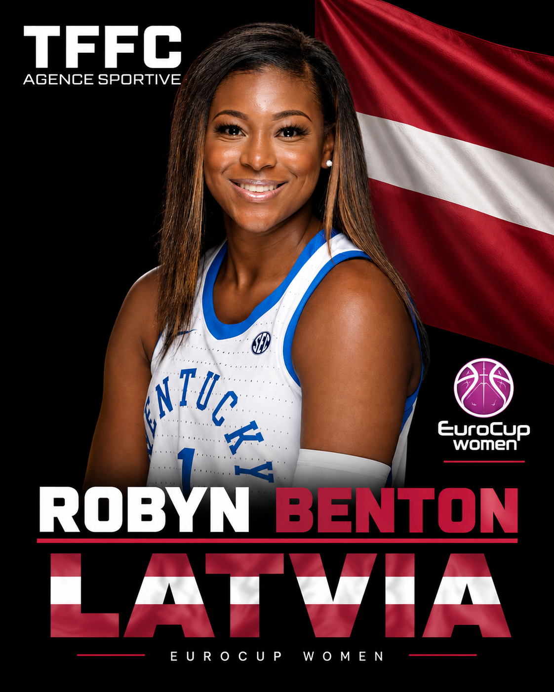 Robyn Benton — Lettonie · EuroCup Women